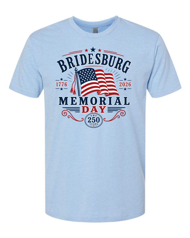 2026 BRIDESBURG MEMORIAL DAY T-SHIRTS