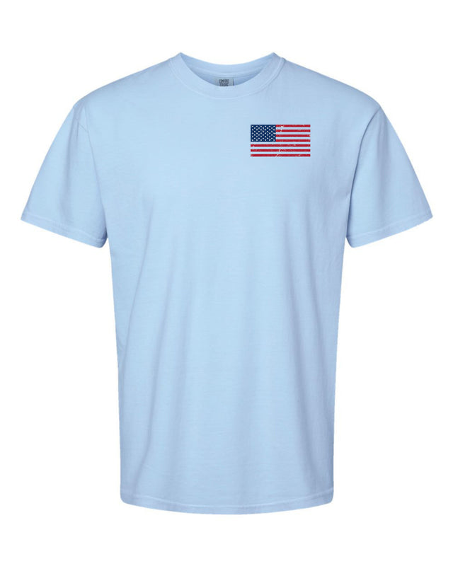 USA - Lt. Blue Comfort Color T-Shirt