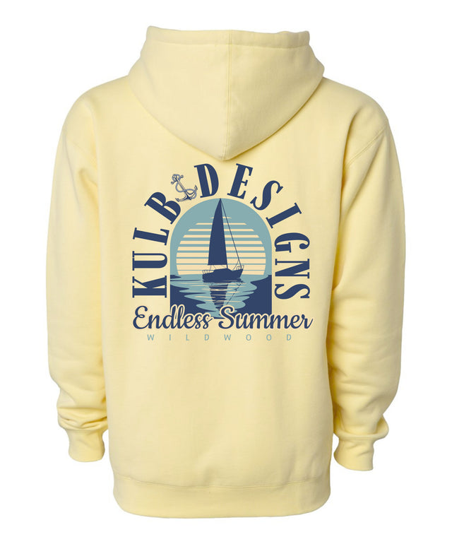 Endless Summer -Heavy Weight Light Yellow Hoodie