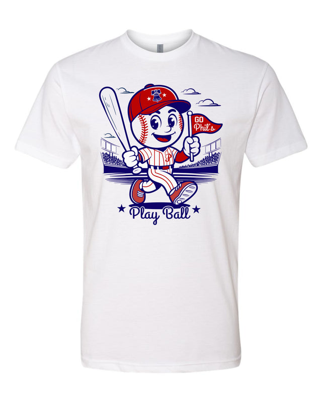 Play Ball (White T-Shirt)