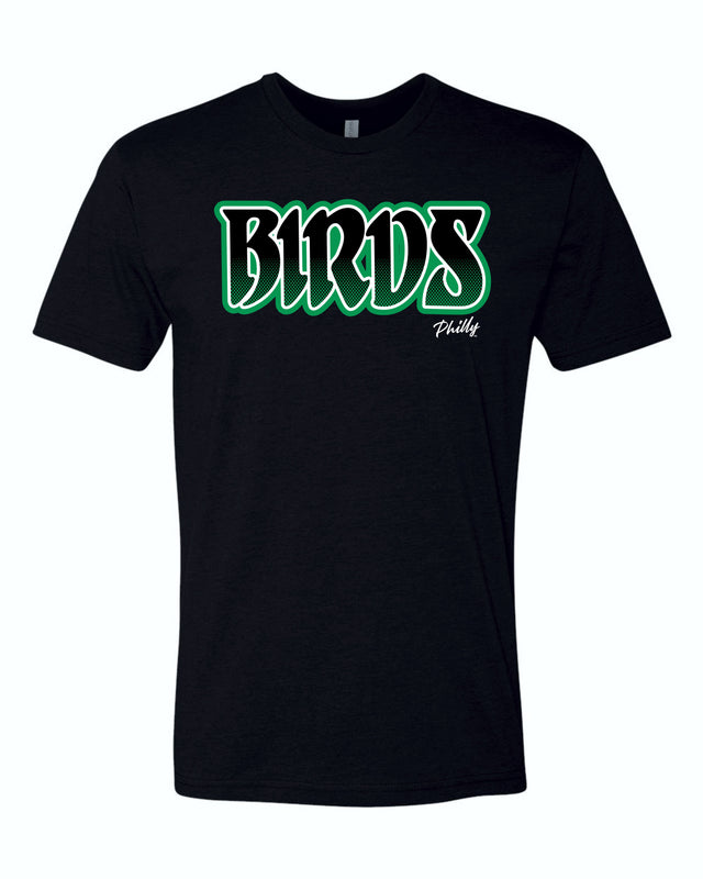 BIRDS (BLACK T-SHIRT)