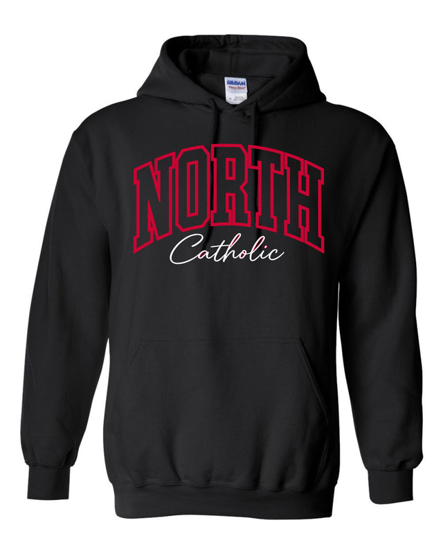 NC - VARSITY HOODIE (BLACK)