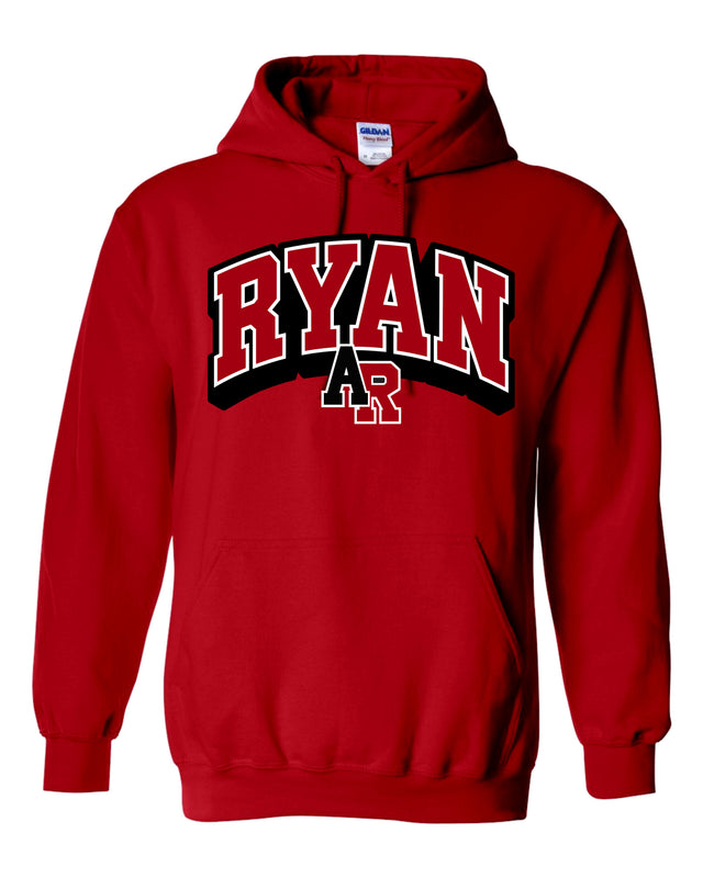 AR- 3D HOODIE (RED)