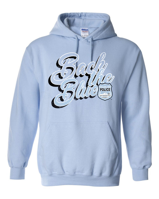 Back The Blue - Third Out (Lt. Blue Hoodie)