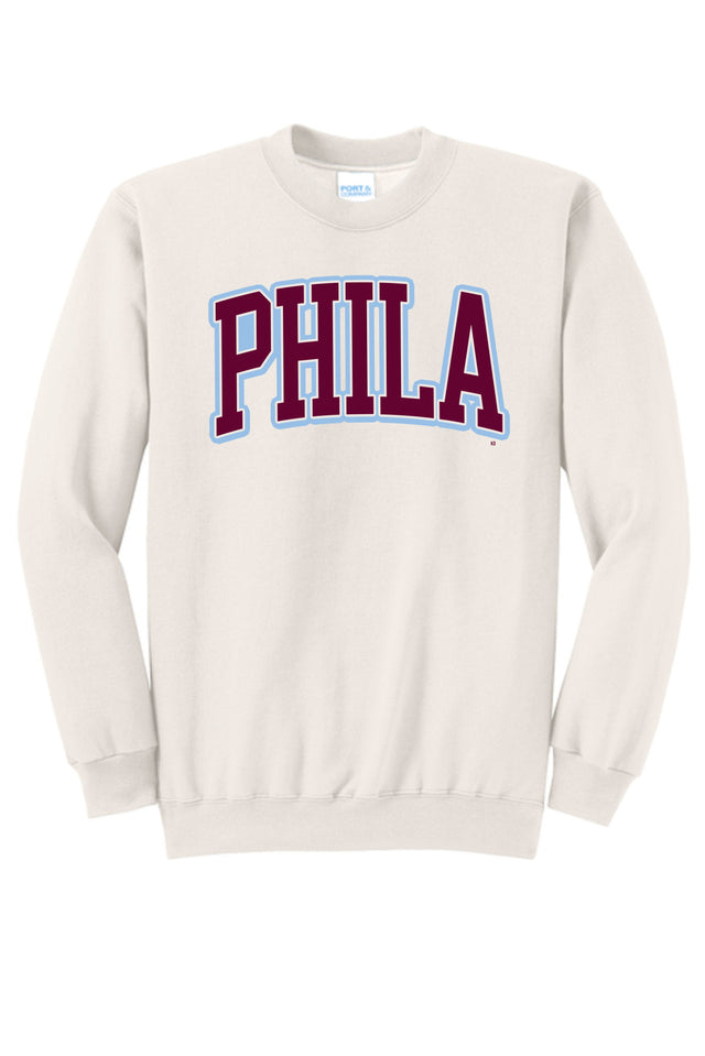 Phila. Big Logo Crewneck (Tan)