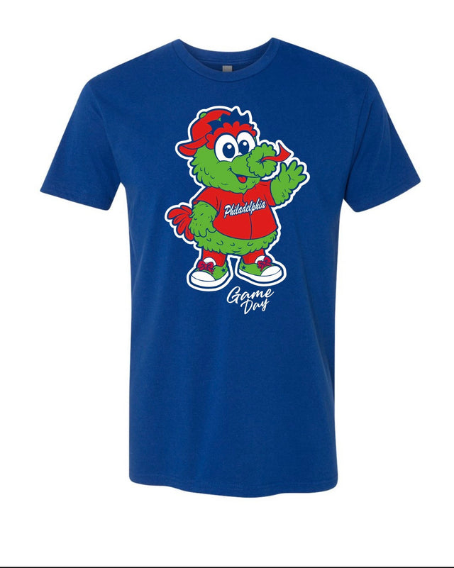 BABY MASCOT (ROYAL BLUE T-SHIRT)