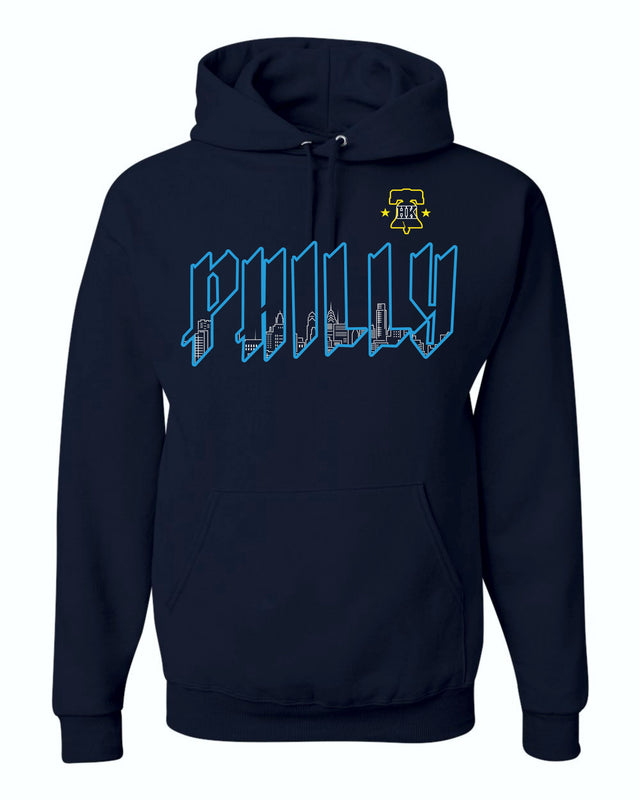 PHILLY QUAKE 4.8 (NAVY HOODIE)