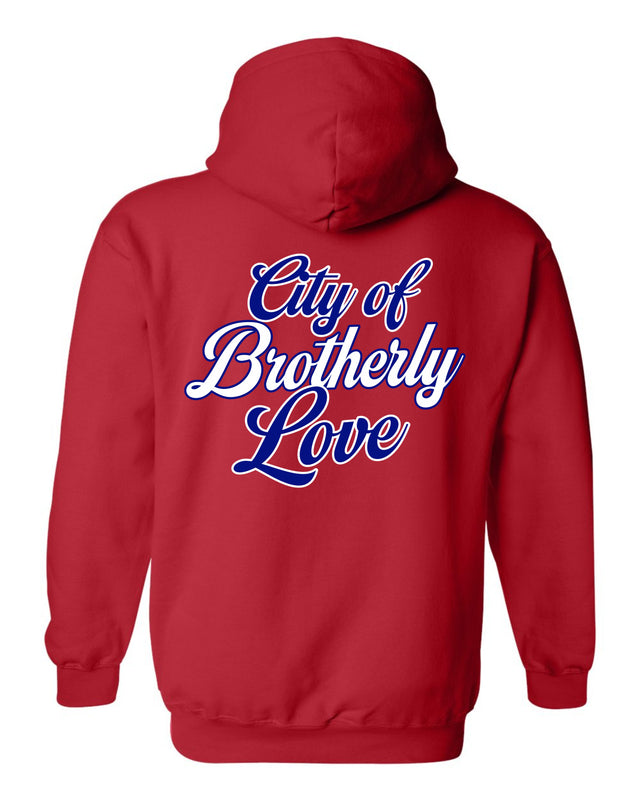 City of Brotherly Love Hoodie (Red)