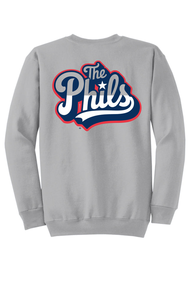 The Phils (Grey Crewneck)