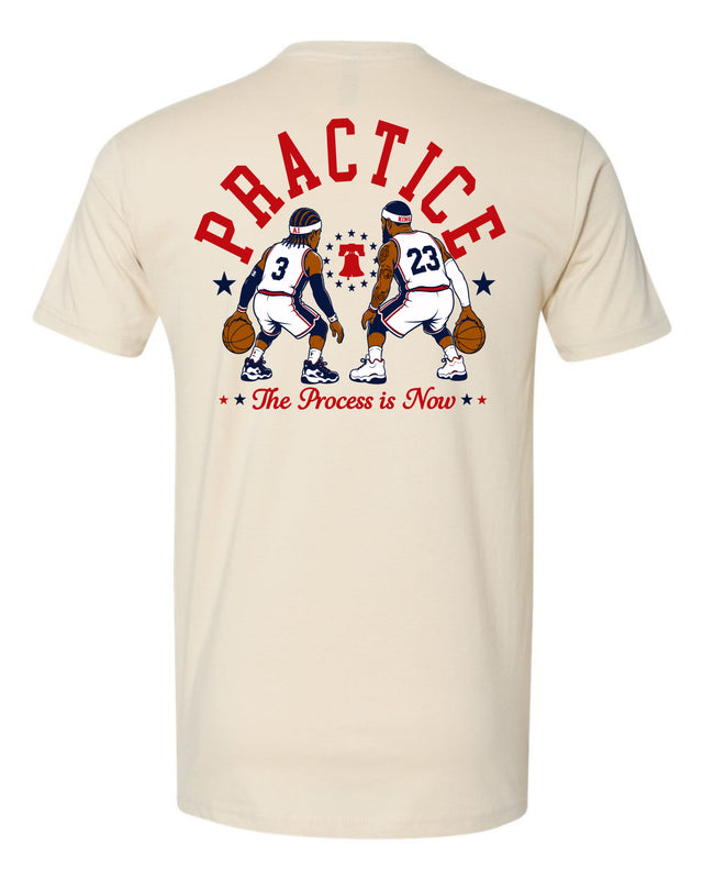 PRACTICE (CREAM T-SHIRT)