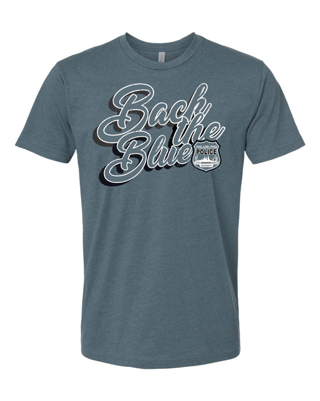 Back The Blue - Second Out (Indigo T-Shirt)