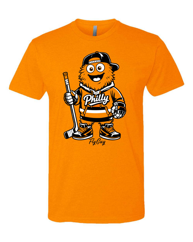 Mascot Fly Guy (Orange T-Shirt)