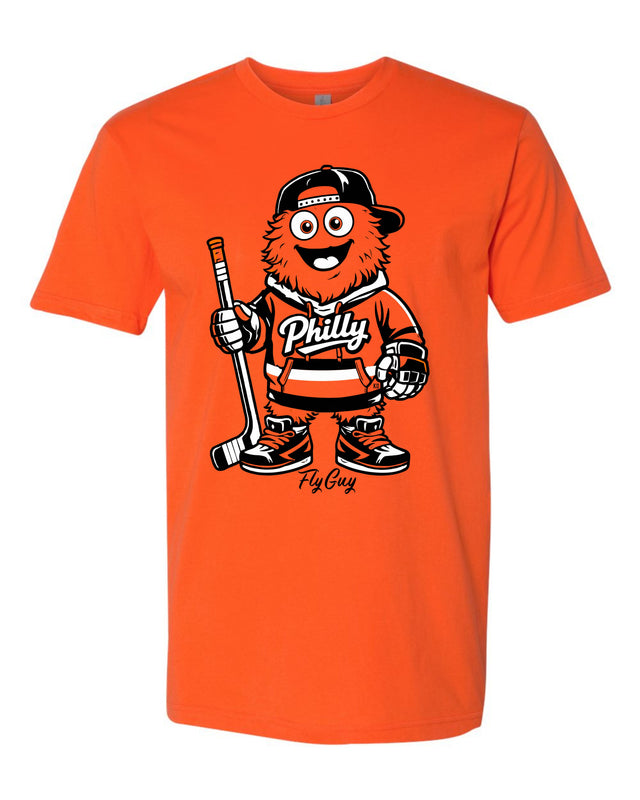 Mascot Fly Guy (Orange T-Shirt)