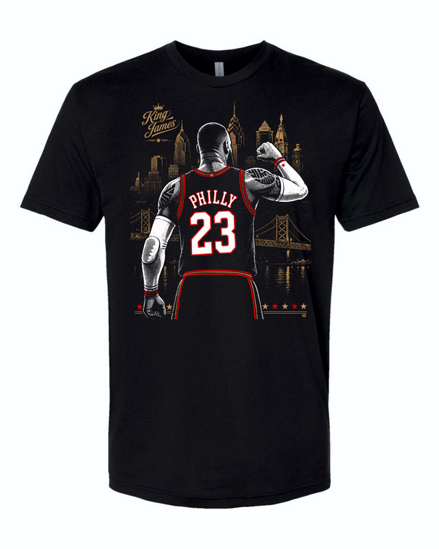 KING JAMES (BLACK T-SHIRT)