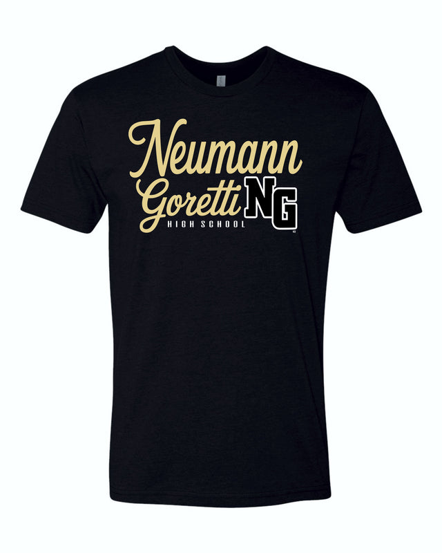 NG - Cursive (Black T-Shirt)