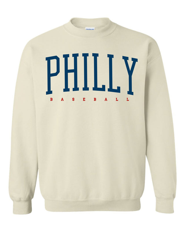 Crewneck - Philly City of Baseball (Tan)