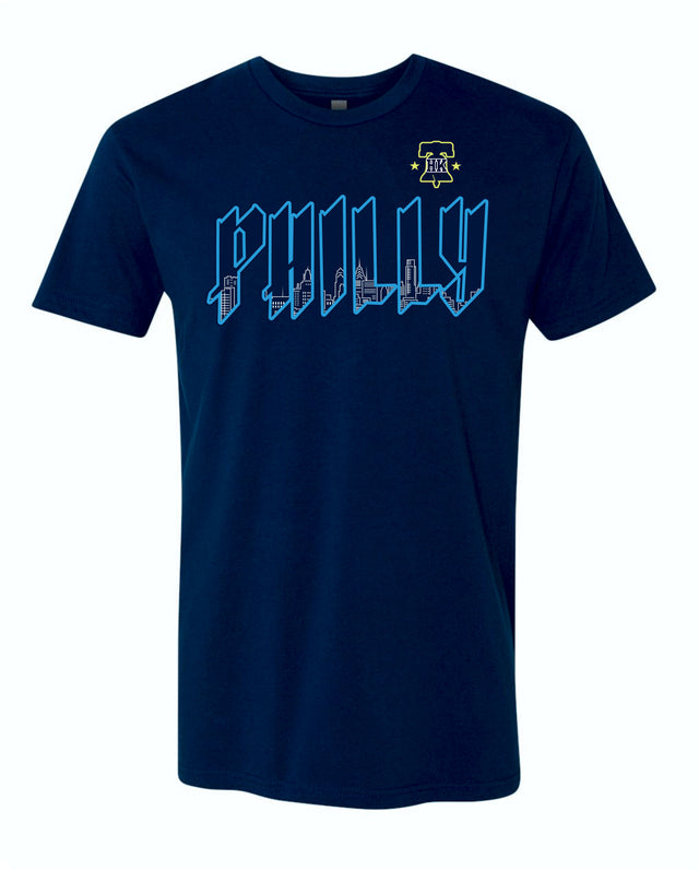 PHILLY QUAKE 4.8 (NAVY T-SHIRT)