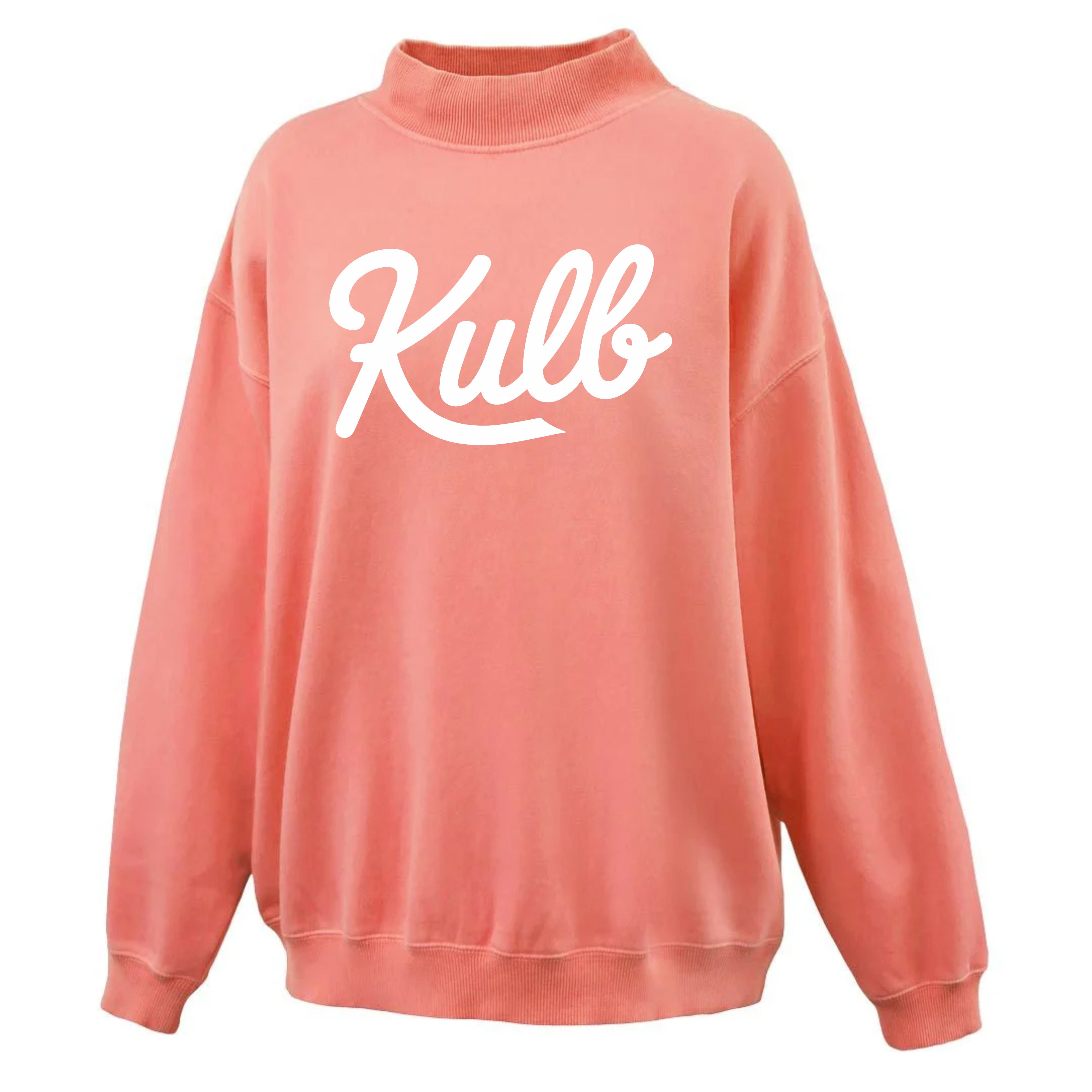 MIA MOCK NECK ( FADED CORAL) – KULBDESIGNS