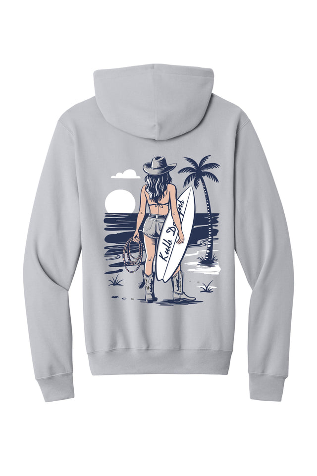 Beach Rodeo - Grey Hoodie