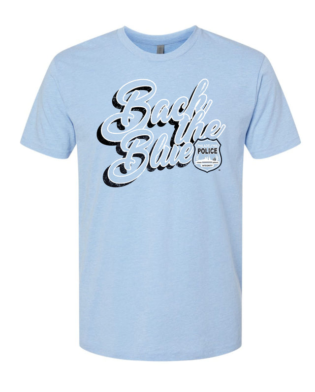 Back The Blue - Third Out (Light Blue T-Shirt)