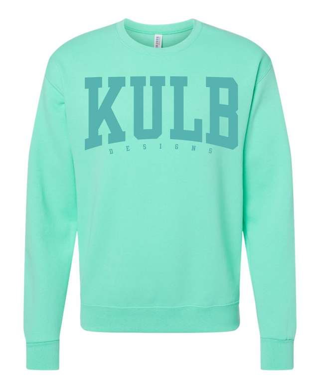 KULB Crewneck 2025 (Turqoise on Mint)