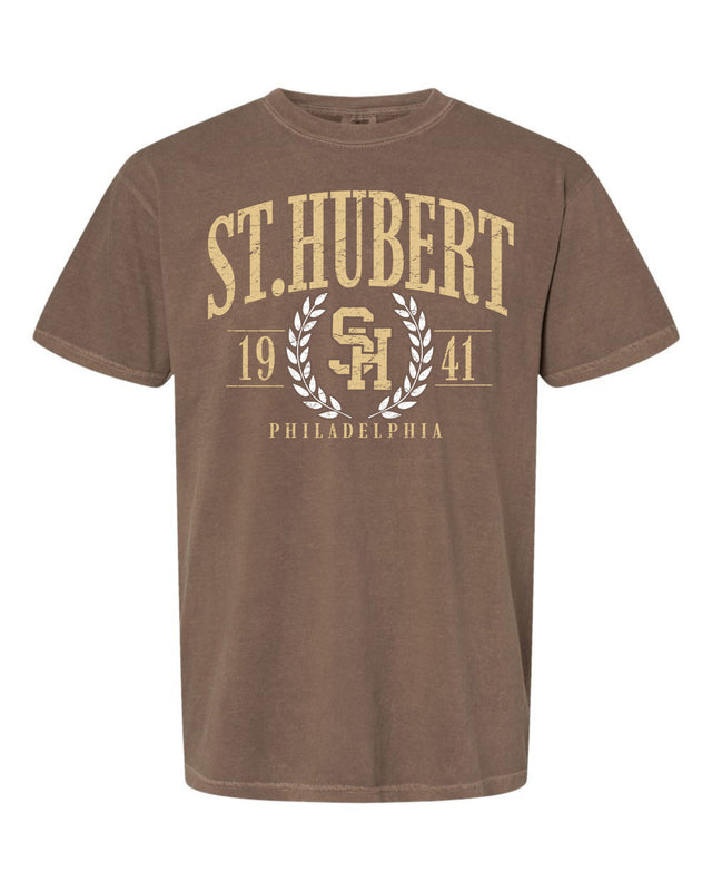 HUBERTS VINTAGE CC T-SHIRT (ESPRESSO)