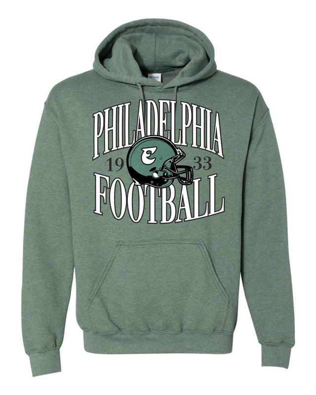 Philly 1933 (Heather Dark Green Hoodie)