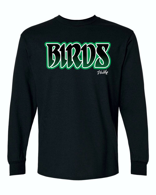 BIRDS (Black Longsleeve)