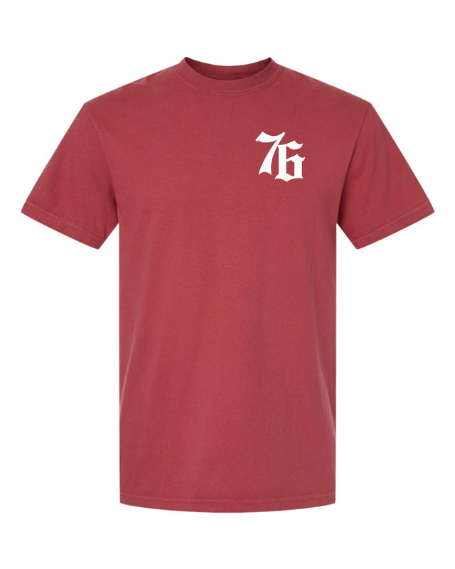 76 Brotherly Love (Crimson) Comfort Colors