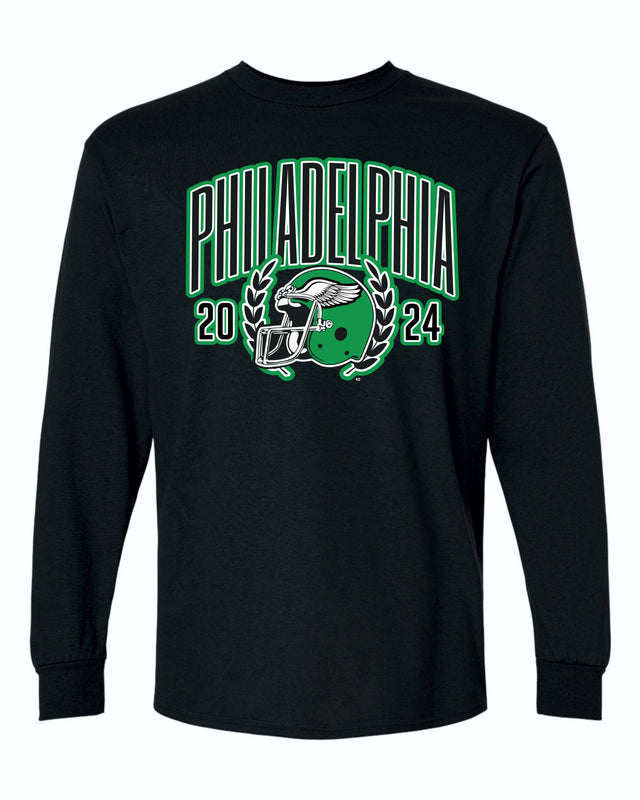Philadelphia wings (Black Longsleeve)