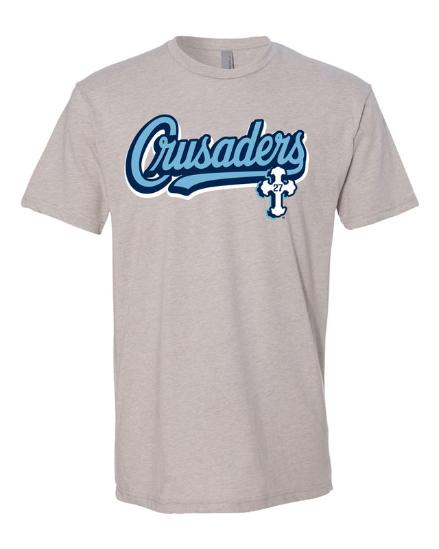 FJ - Crusaders Cursive (Silk T-Shirt)