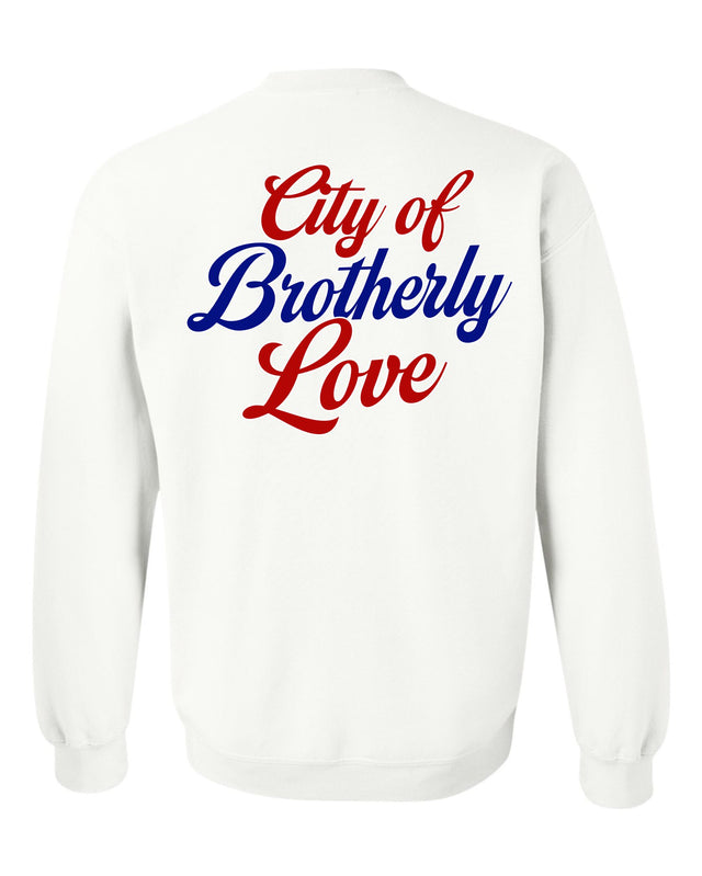 City of Brotherly Love Crewneck(White)