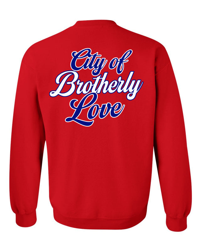 City of Brotherly Love Crewneck (Red)
