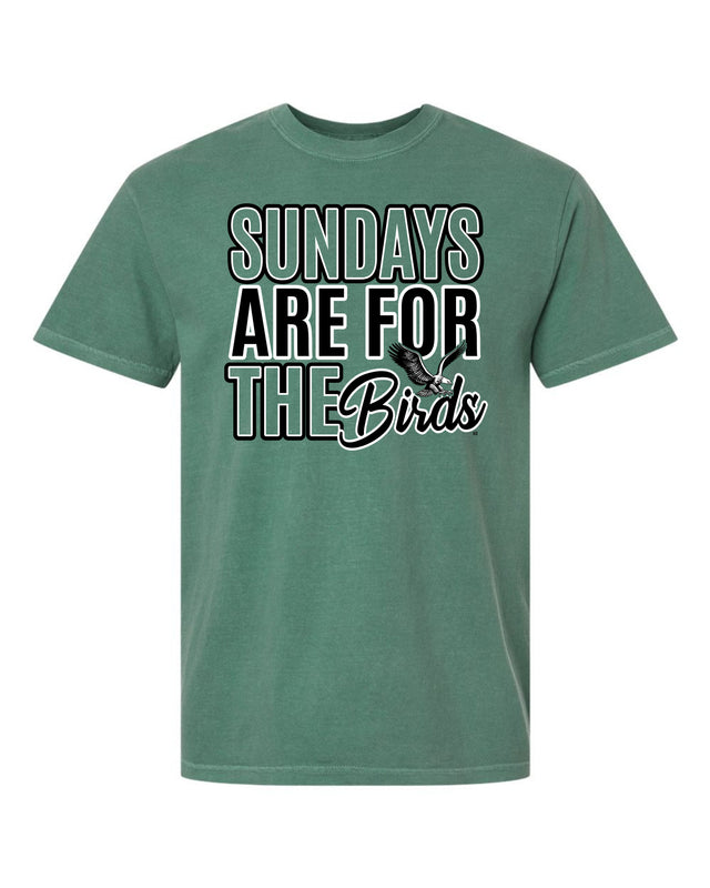 Sundays Are For The Birds (Lt. Green Comfort T-Shirt)