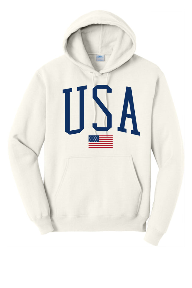USA - Ivory Hoodie