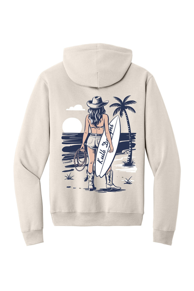Beach Rodeo - Cream Hoodie