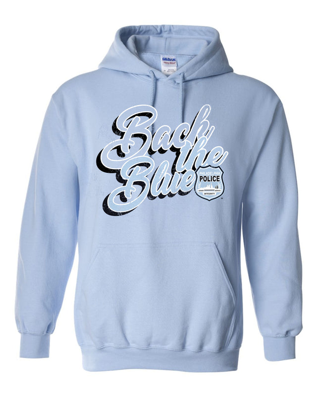 Back The Blue - Third Out Lt. Blue Hoodie