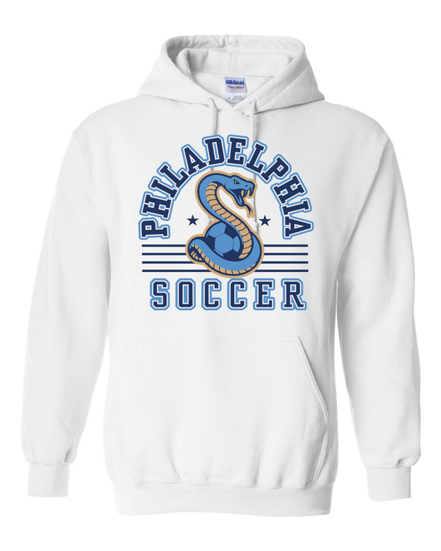 Philadelphia Soccer WHITE HOODIE