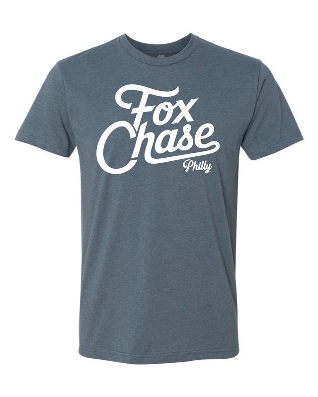 Classic Fox Chase T-Shirt (Heather Blue)