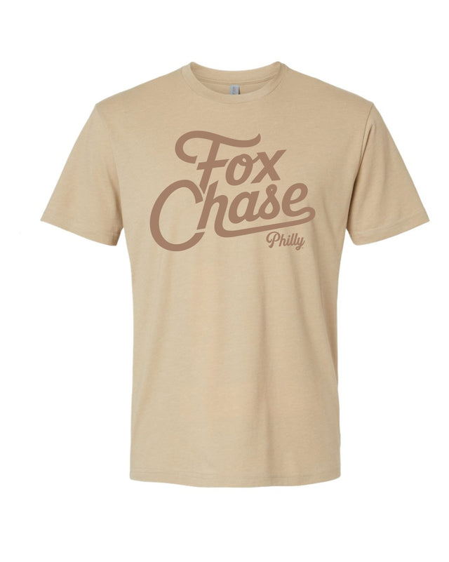 Classic Fox Chase T-Shirt (Tan)