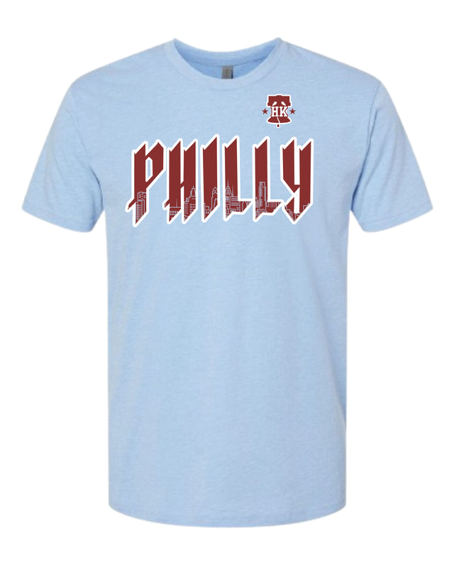 PHIILY QUAKE 4.8 (LIGHT BLUE T-SHIRT)
