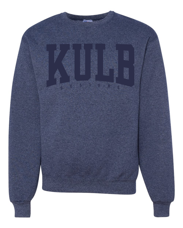 KULB Crewneck 2025 (Deep Navy on Navy)