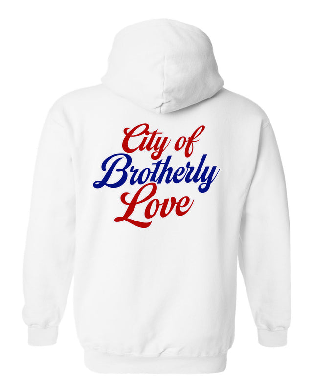 City of Brotherly Love Hoodie (White)