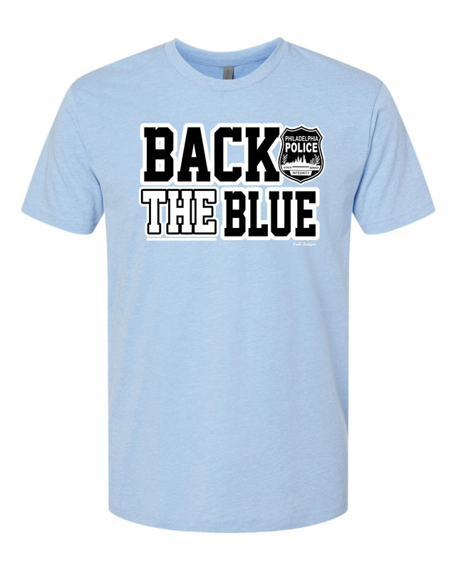 Back The Blue - Classic T-Shirt (Lt. Blue)