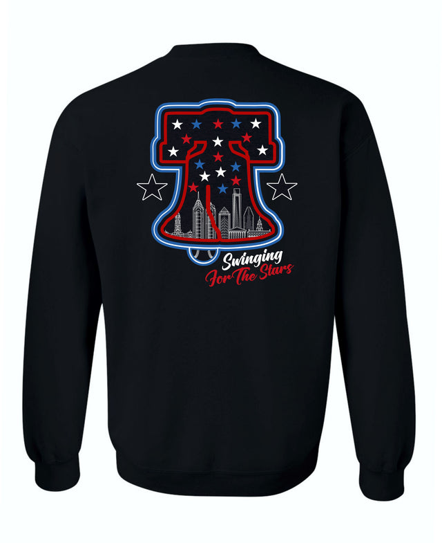 Centerfield (Black Crewneck)