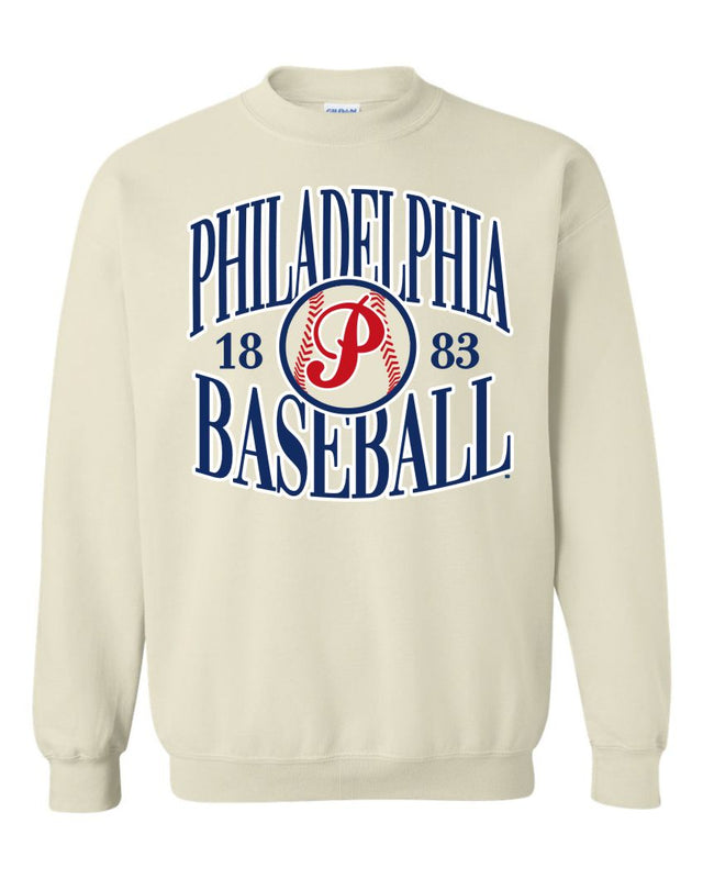 Philadelphia Baseball Crewneck (Tan)
