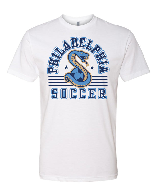Philadelphia Soccer WHITE T-Shirt