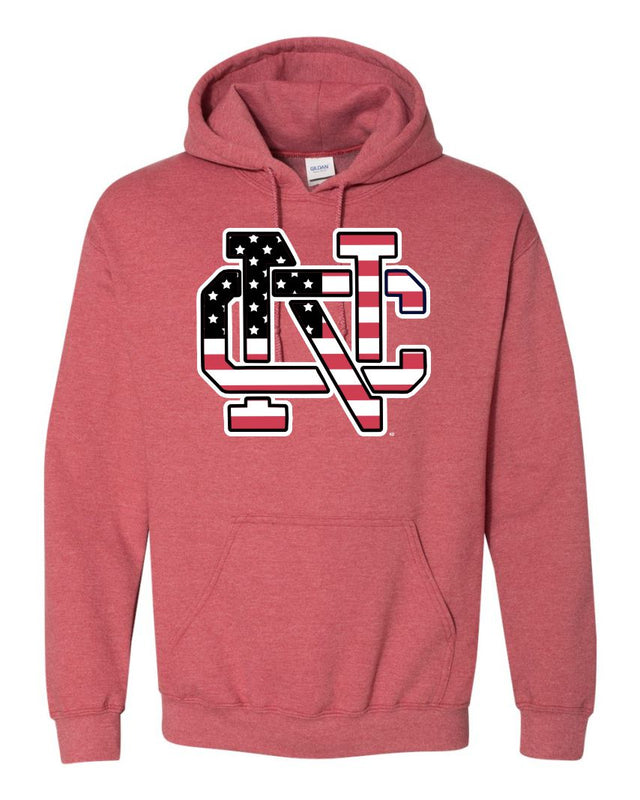 NC HOODIE- USA (Red)