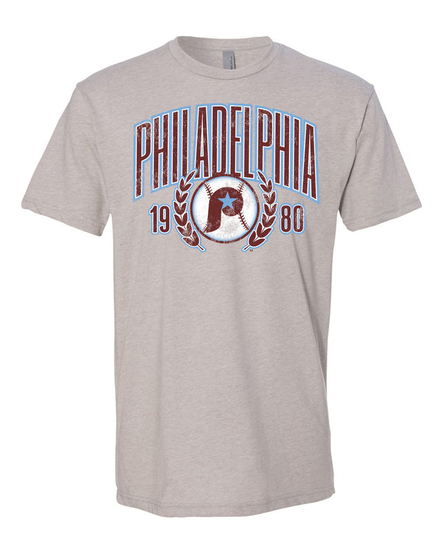 Old School Gray Phillie (T-SHIRT)