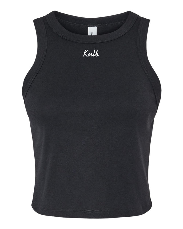 Sweetheart Fitted Tank Top (Black)